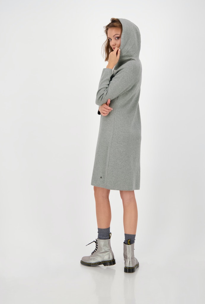 Monari Kleid, silber grau melange - Modehaus Wanner Onlineshop