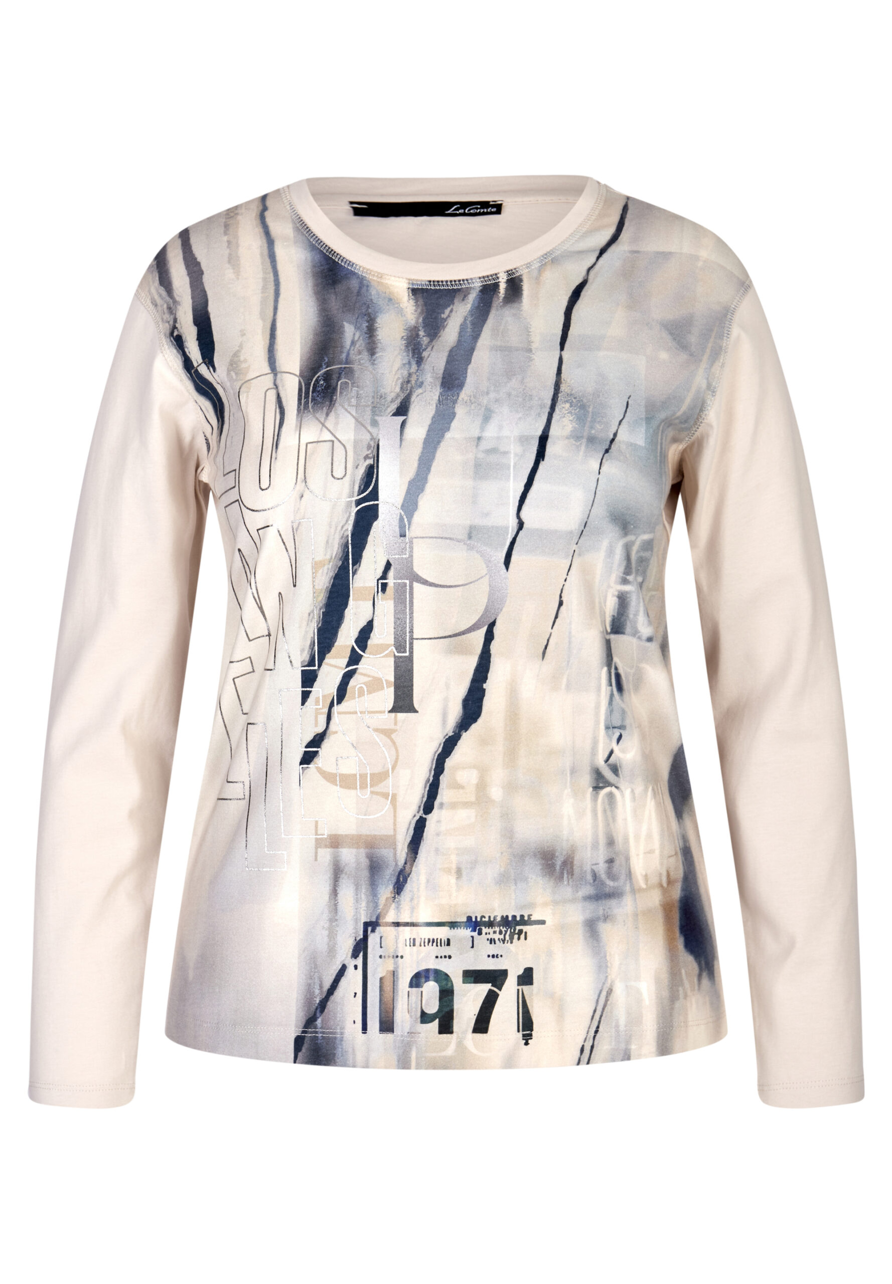 LeComte T-Shirt, Elfenbein - Modehaus Onlineshop Wanner